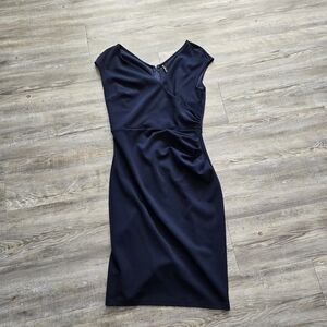 Navy Pencil Dress